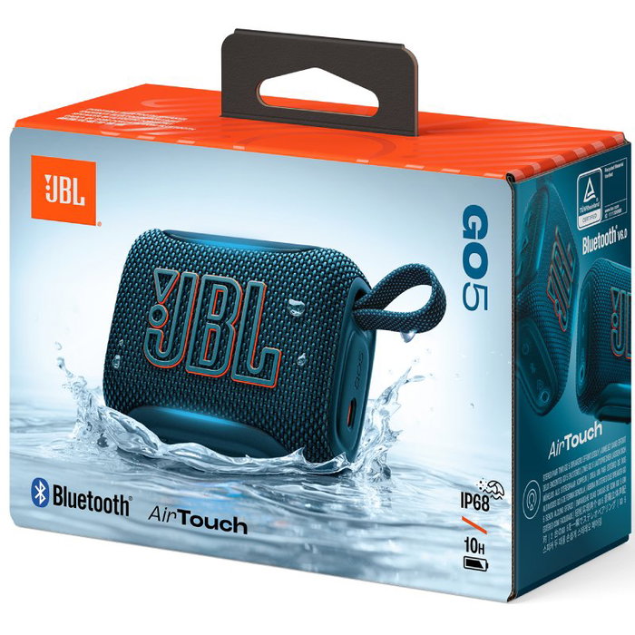 JBL Go 5 Azul, Altavoz Portátil Bluetooth 4.8W